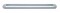 Chrome Plastic 17 1/4" Light Bar Bezel