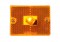 Incandescent Rectangular Clearance/Marker Light W/ Clear Housing - Amber