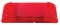 Rectangular Clearance/Marker Light W/ Reflex Lens - Red