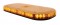 42 High Power Led Micro Strobe Warning Bar - Permanent Mount - Amber Lens