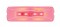 10 Red Led Rectangular Clearance / Marker Light - Glo Light - Clear Lens