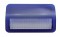 2006+ Peterbilt Passenger Door Light Lens - Blue