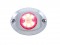 (2/Box) 6 Led 1" Mini 12V Flush Mount Warning/Strobe Light - Red