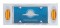 Stainless Steel One License Plate Holder With Two 12 Amber Led "Phantom I" Lights - Amber Lens