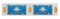 Stainless Steel Two License Plate Holder With Three 12 Amber Led "Phantom I" Lights - Amber Lens
