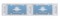 Stainless Steel Two License Plate Holder With Three 12 Amber Led Rectangular Lights - Clear Lens