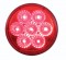 7 Red Led 4" S/T/T 12V/24V Light - Red Lens