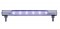 6 Led Stainless Steel Tube Light - Blue