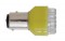 12 Super Bright Led 1157 Bulb - Amber
