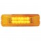 12 Amber Led Rectangular Clearance/Marker Light - Amber Lens