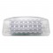 21 Amber Led Rectangular Clearance/Marker Reflector Light - Clear Lens