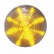 13 Amber Led 2 1/2" Beehive Clearance/Marker Light - Clear Lens