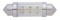 (2/Card) 6 Amber Micro Led 36 Mm Dome Light Bulb