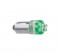 (2/Card) 4 Led 1893 Bulb - Green