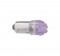 (2/Card) 4 Led 1893 Bulb - Purple
