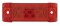 13 Red Led Rectangular Reflector Clearance/Marker Light - Red Lens
