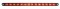 14 Red Led 12" Auxiliary/Accessory Light Bar - Chrome Lens