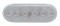 6 Red Led Oval Economy S/T/T Light - Clear Lens