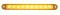 10 Amber Led 6 1/2" P/T/C Flush Mount Light Bar - Amber Lens