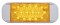 16 Amber Led Rectangular Marker Light W/ Reflector - Amber Lens