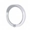 Chrome 2006+ Peterbilt Speed/Tachometer Gauge Cover W/ Visor & Diamond - Clear