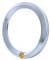 Chrome 2006+ Peterbilt Speed/Tachometer Gauge Cover W/ Diamond - Amber