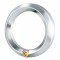 Chrome Kenworth Speed/Tachometer Gauge Cover W/ Diamond - Amber