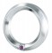 Chrome Kenworth Speed/Tachometer Gauge Cover W/ Diamond - Purple