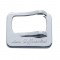 Chrome Plastic Peterbilt Rocker Switch Cover - "Axle Differential" Molded Script