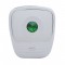 Chrome Plastic 2006+ Peterbilt Diagnostic Cover W/ Diamond - Green