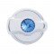 Chrome Plastic Peterbilt A/C Dial Knob W/ Diamond - Blue