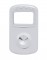 (3/Card) Chrome Plastic Peterbilt Rocker Switch Cover - Indented