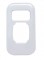 Chrome Plastic Peterbilt Dimmer Switch Trim