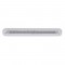 14 Amber Led 12" P/T/C Light Bar W/ Chrome Plastic Housing - Clear Lens