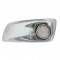 17 Amber Led Kenworth T660 Driver Front Bumper Single Function Watermelon Style Light - Clear Lens