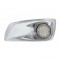 17 Amber Led Kenworth T660 Driver Front Bumper Dual Function Watermelon Style Light - Clear Lens
