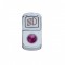 Chrome Plastic "Headlight" Rocker Switch Cover W/ Diamond - Purple