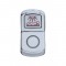 Chrome Plastic "Sleeper Light" Rocker Switch Cover - Plain