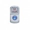 Chrome Plastic "Sleeper Light" Rocker Switch Cover W/ Diamond - Blue