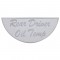Stainless Steel Peterbilt Gauge Emblem - Rear Driver Temperature