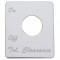 Stainless Steel Peterbilt Switch Plate - Trailer Clearance