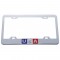 Chrome Usa License Frame