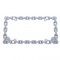 *Closeout* Chrome Double Chain License Frame