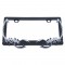Chrome Designer License Frame - Scorpion