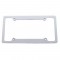 Aluminum Plain Brushed Finish Billet License Frame