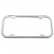 1940/55 Chrome License Frame - Round Corner