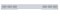 Stainless Steel Rear Light Bar W/ Six 10 Red Led Reflector Oval Light W/ Visor - Clear Lens