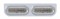 Stainless Steel Light Bracket W/ Two 60 Red Led Oval Light W/ Bezel - Clear Lens