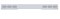 Stainless Steel Rear Light Bar W/ Six 10 Red Led Reflector Oval Light W/ Bezel - Clear Lens