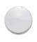 (10/Card) Chrome Plastic Snap-On Cap - Size 6/8 Screw